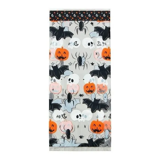 Sacchetti per caramelle di Halloween 24,1 x 10,1 x 5 cm - Wilton - 20 pz.