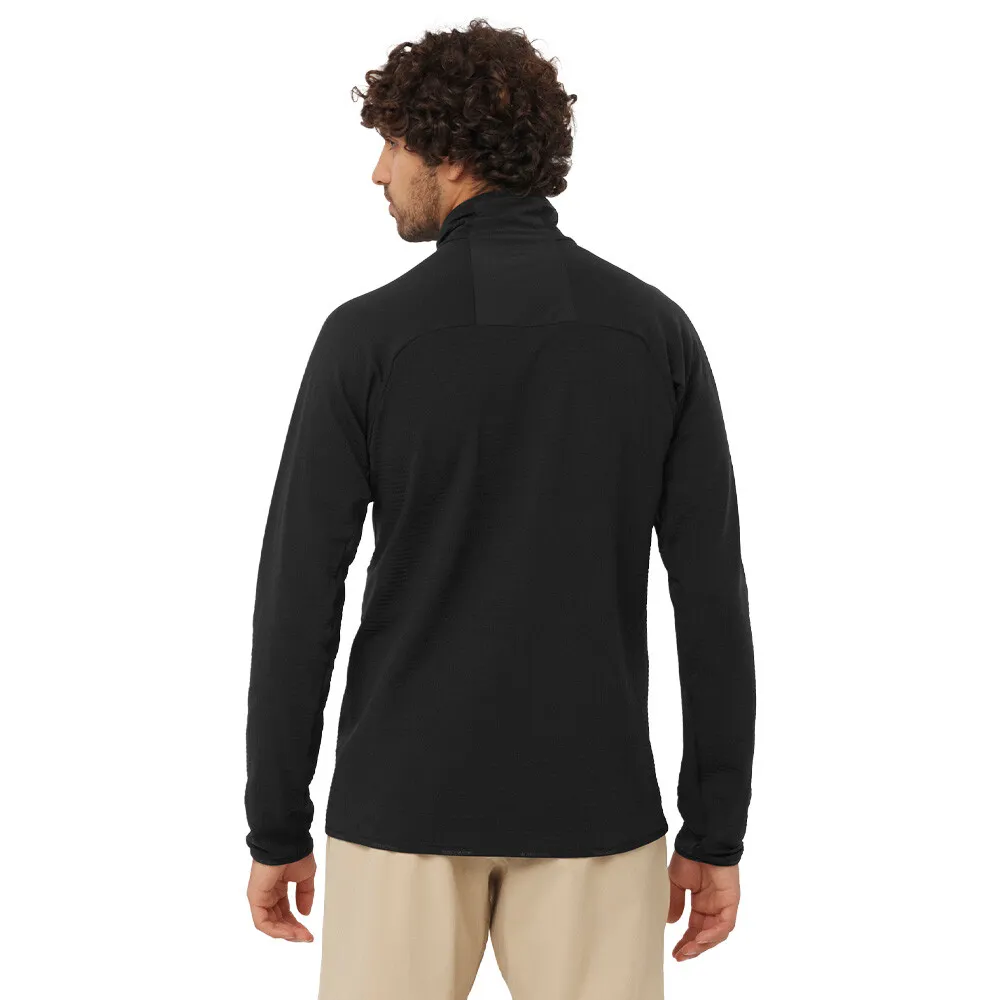 Salomon Essential Lightwarm Maglia in pile con mezza zip - AW23