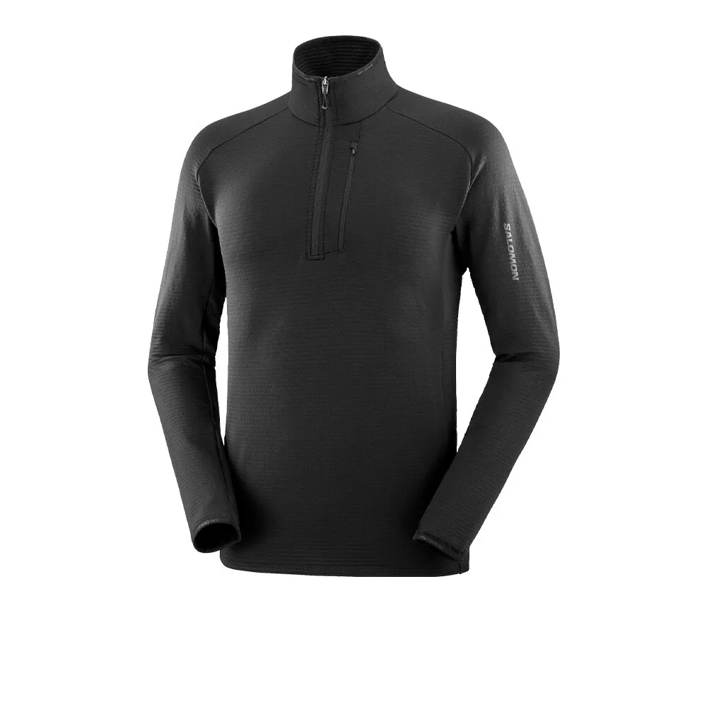 Salomon Essential Lightwarm Maglia in pile con mezza zip - AW23