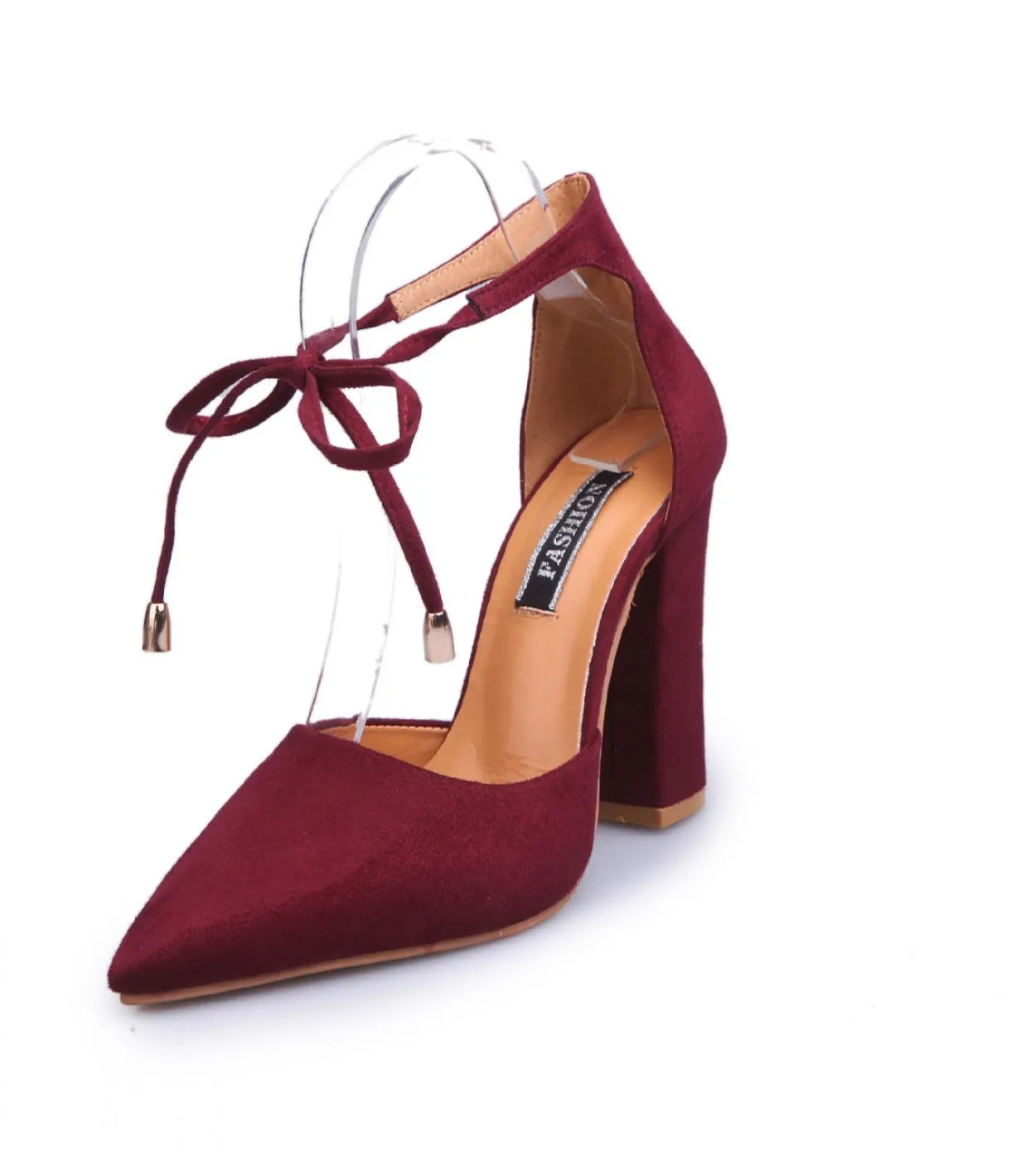 Scarpe con tacco alto da donna Décolleté con lacci a punta quadrata Décolleté con cinturino da sposa Scarpe da donna blu Zapatos