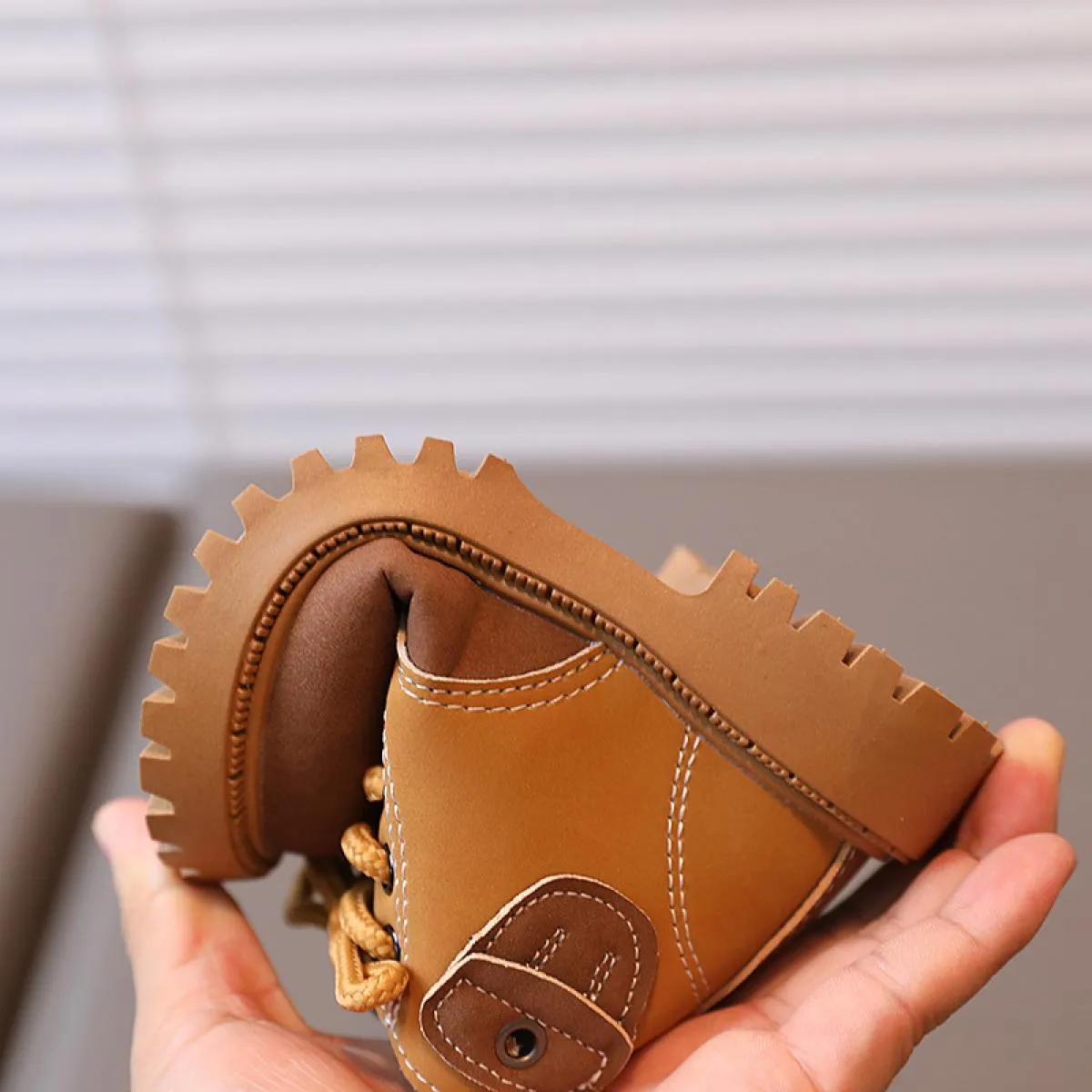 Scarpe per bambini in colore a contrasto Stivali Stivali stile street per bambini Ragazzo Tempo libero Stivali corti per ragazze