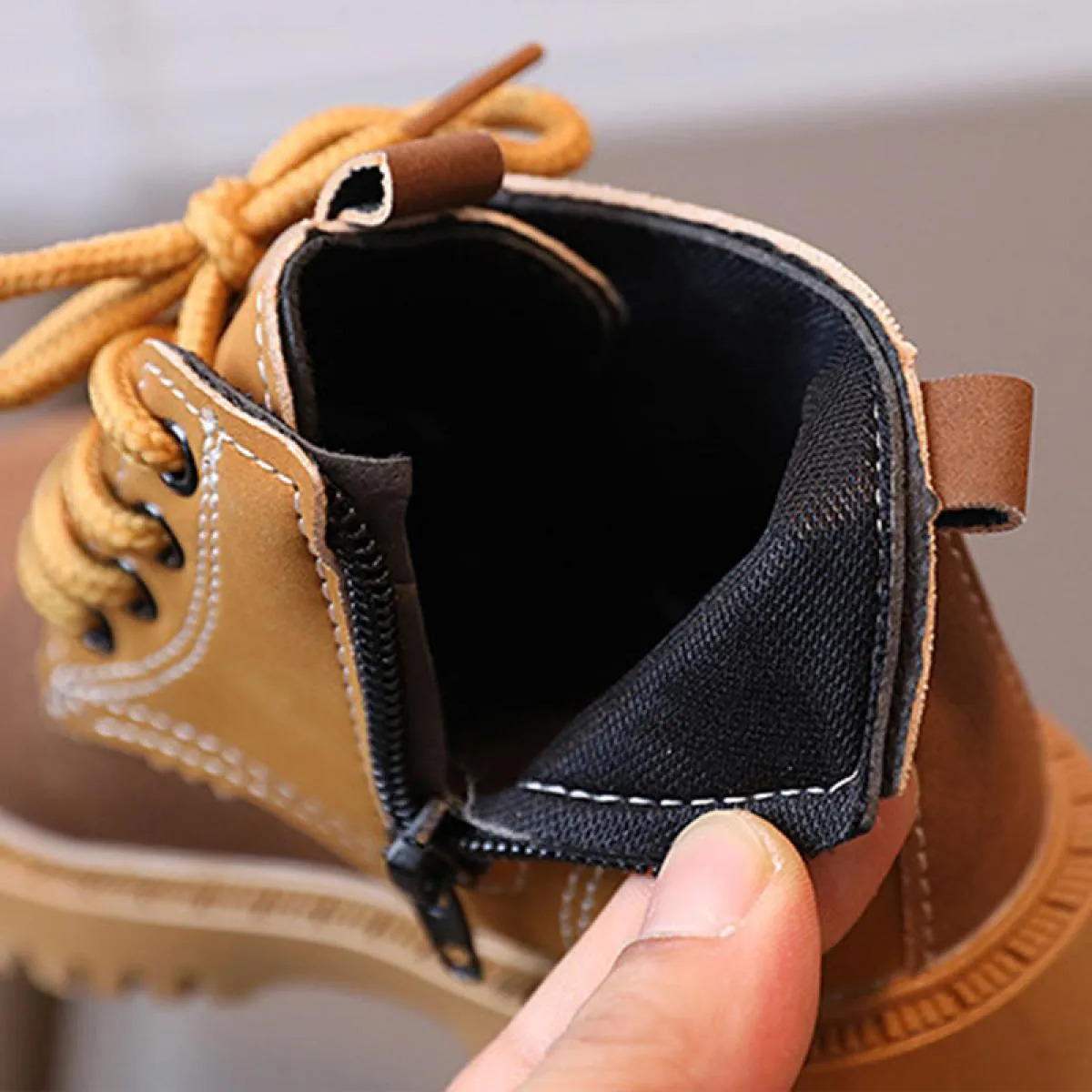 Scarpe per bambini in colore a contrasto Stivali Stivali stile street per bambini Ragazzo Tempo libero Stivali corti per ragazze