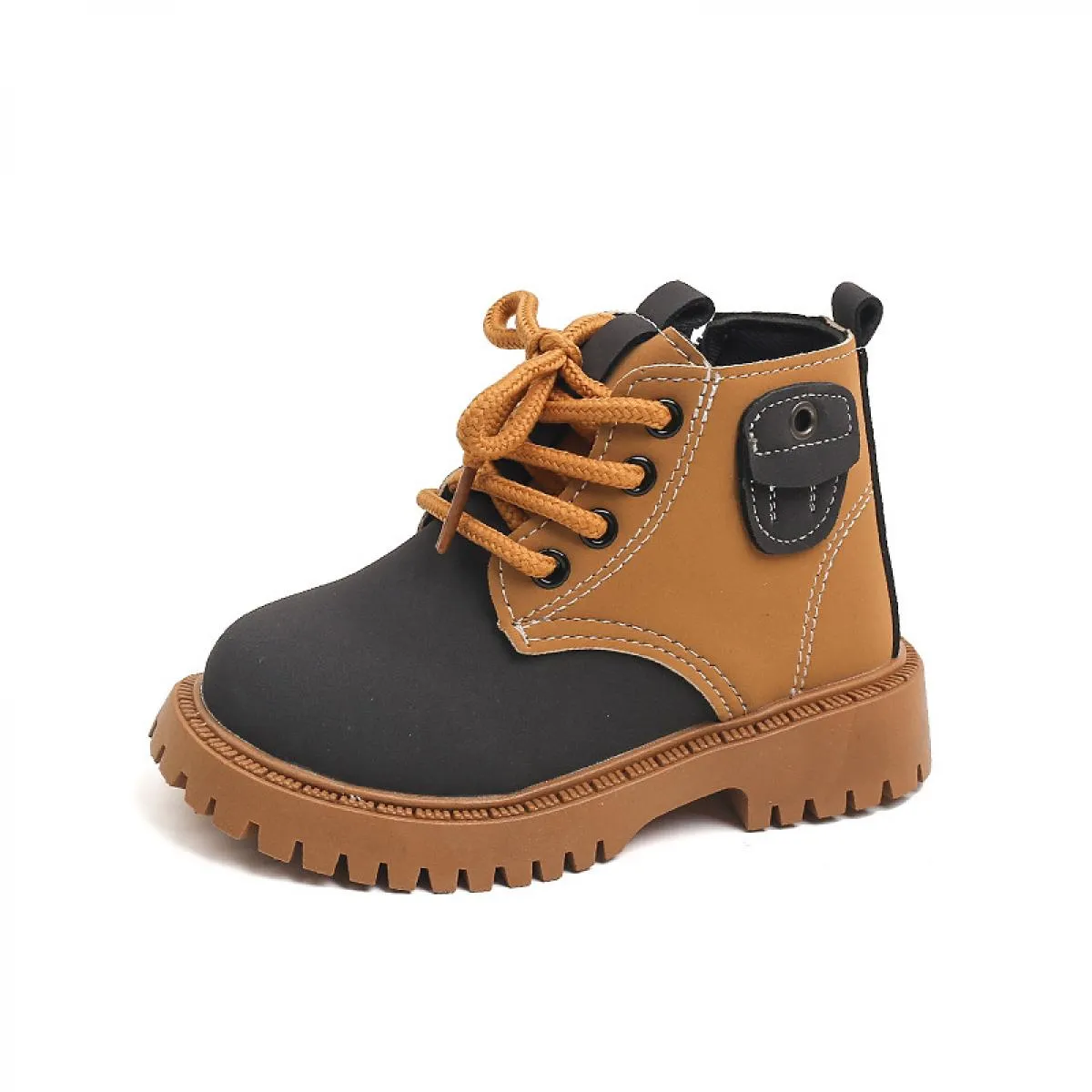 Scarpe per bambini in colore a contrasto Stivali Stivali stile street per bambini Ragazzo Tempo libero Stivali corti per ragazze