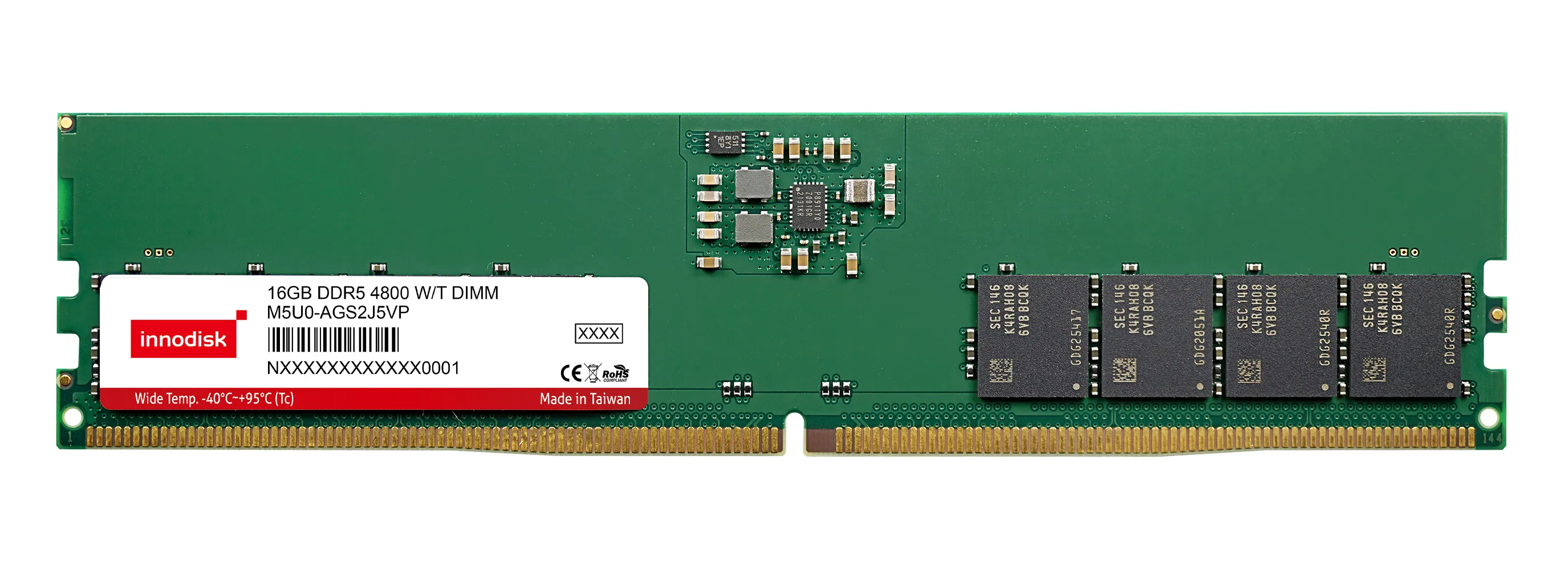 Scheda RAM Desktop InnoDisk 16 GB Sì