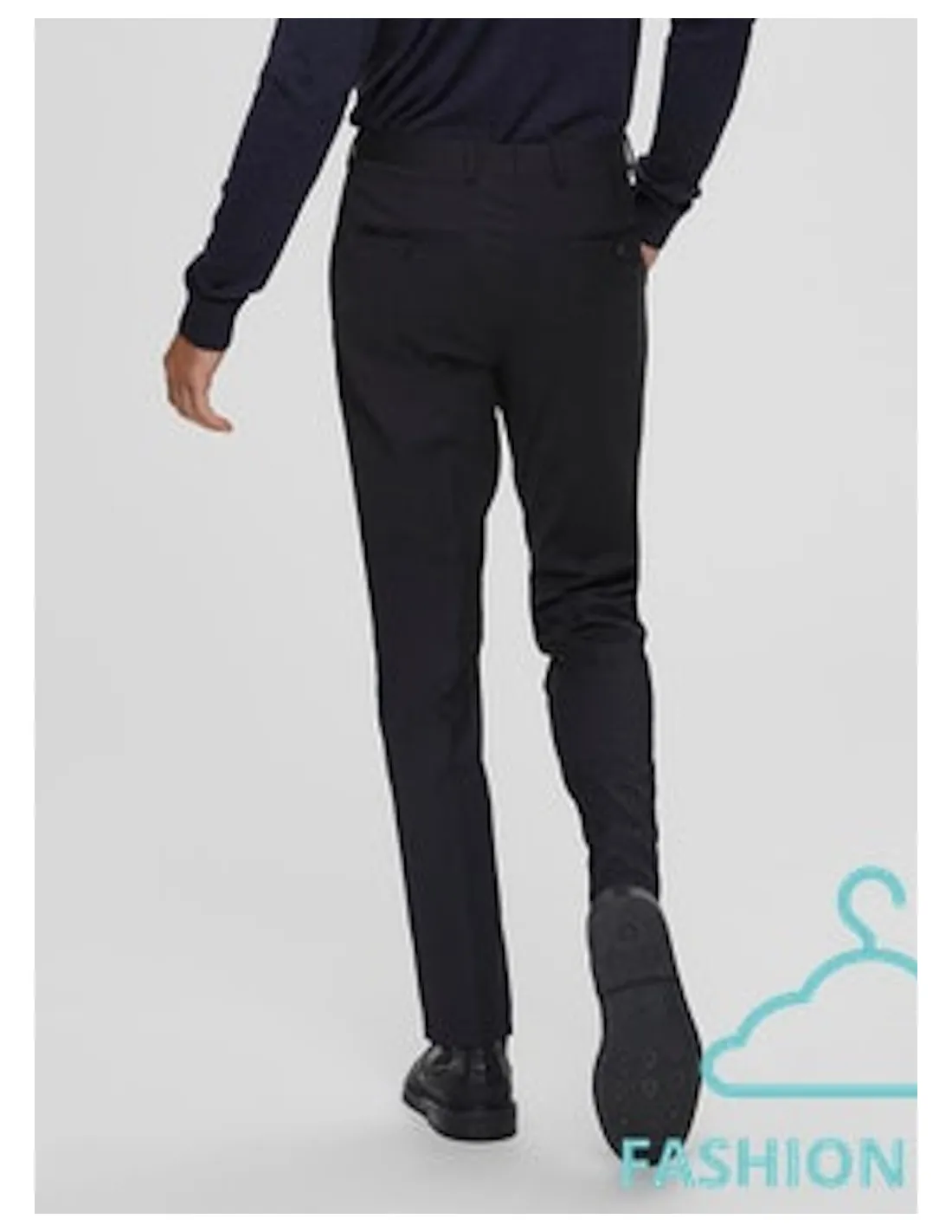 SELECTED PANTALONE SLHSLIM-MYLOBILL BLACK TRS B N