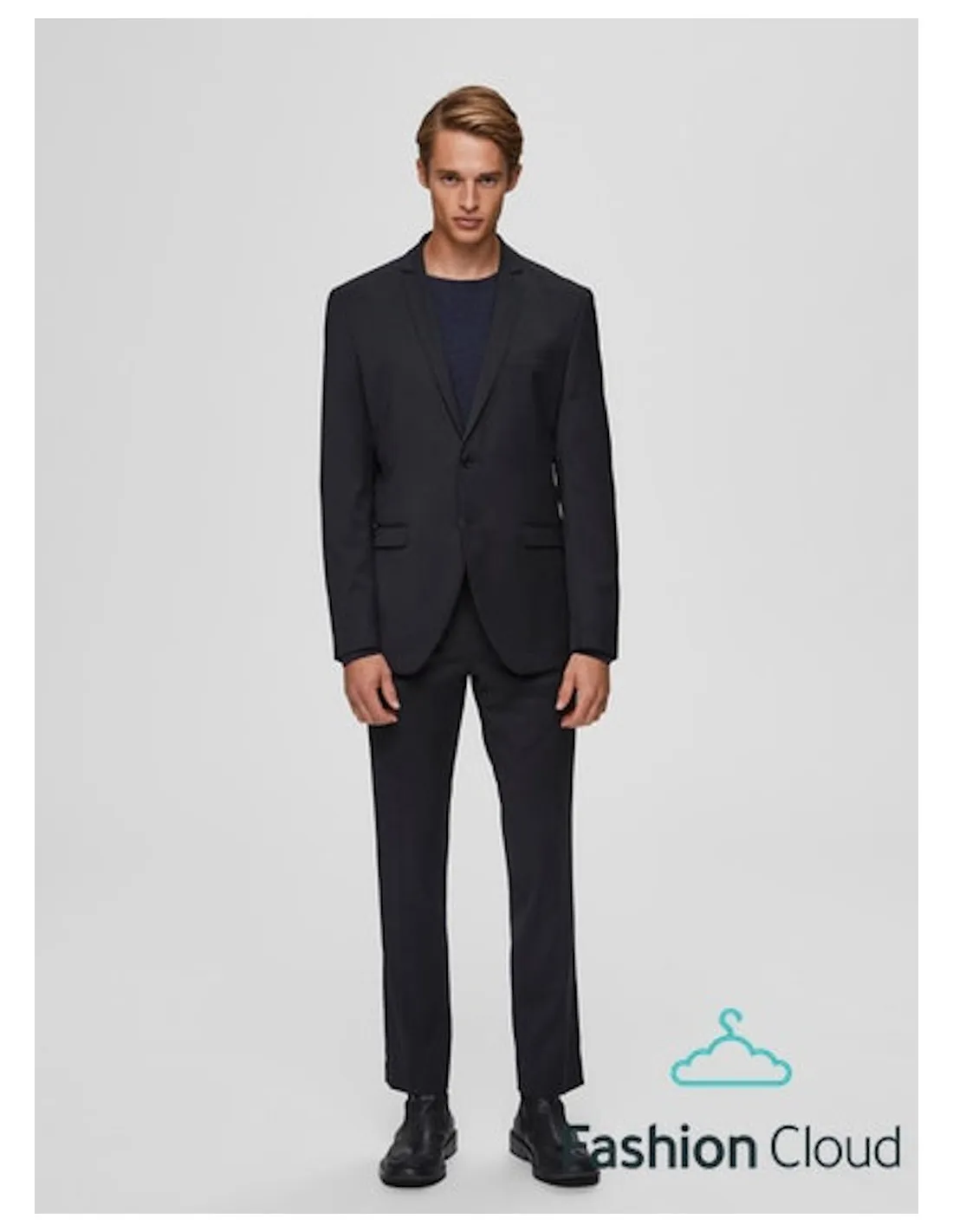 SELECTED PANTALONE SLHSLIM-MYLOBILL BLACK TRS B N