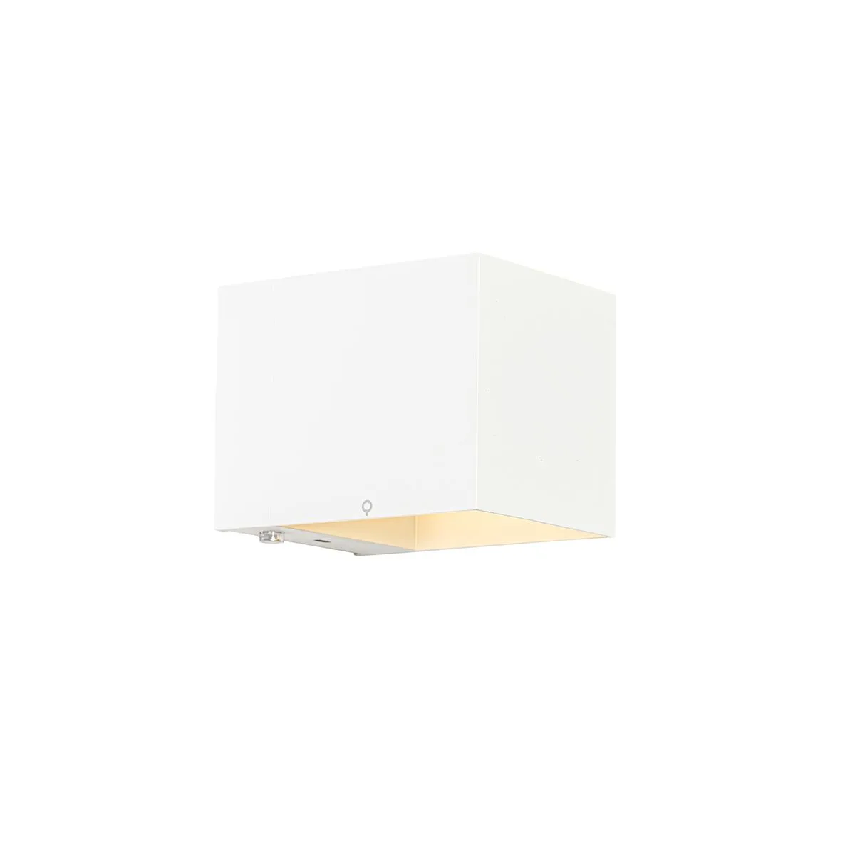 Set di 2 lampade da parete bianche con dimmer ricaricabili - Joris