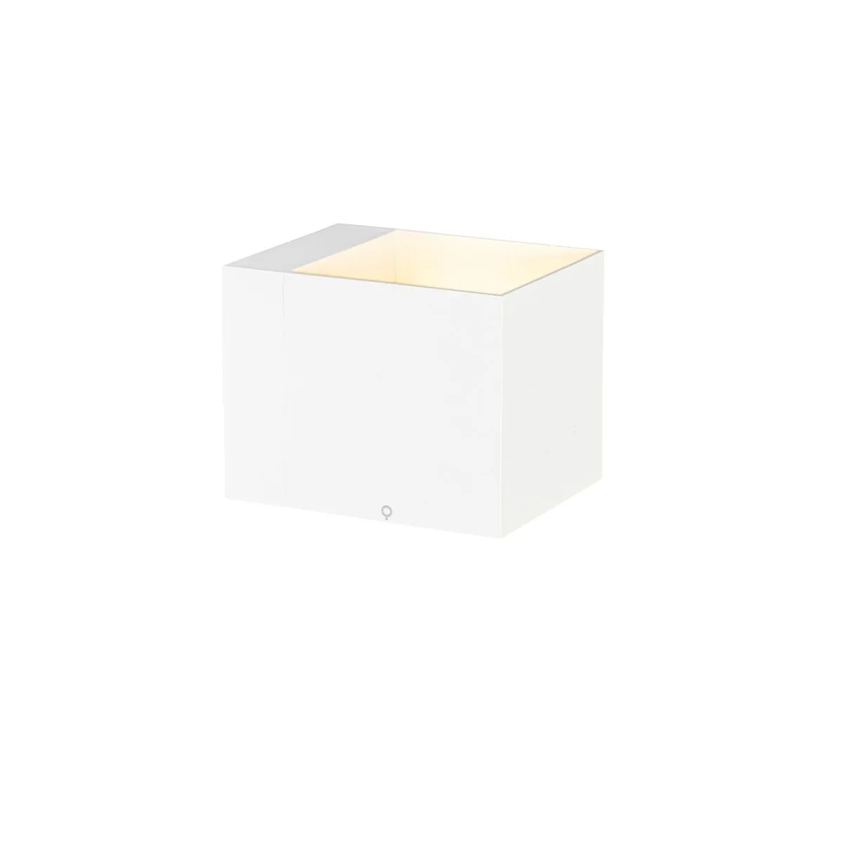 Set di 2 lampade da parete bianche con dimmer ricaricabili - Joris