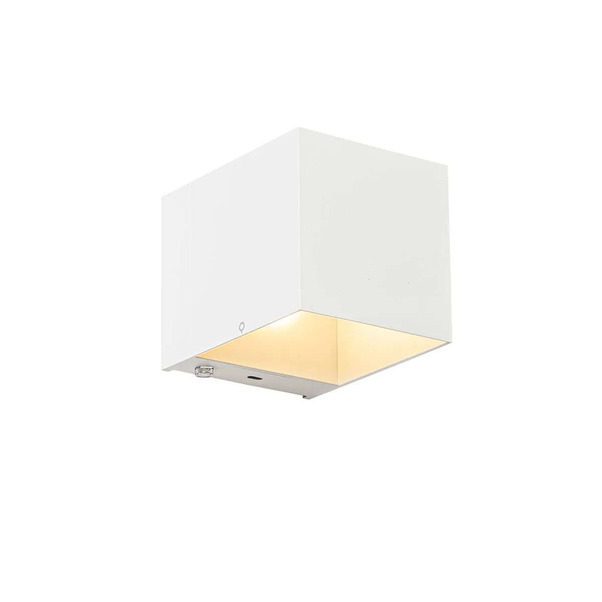 Set di 2 lampade da parete bianche con dimmer ricaricabili - Joris