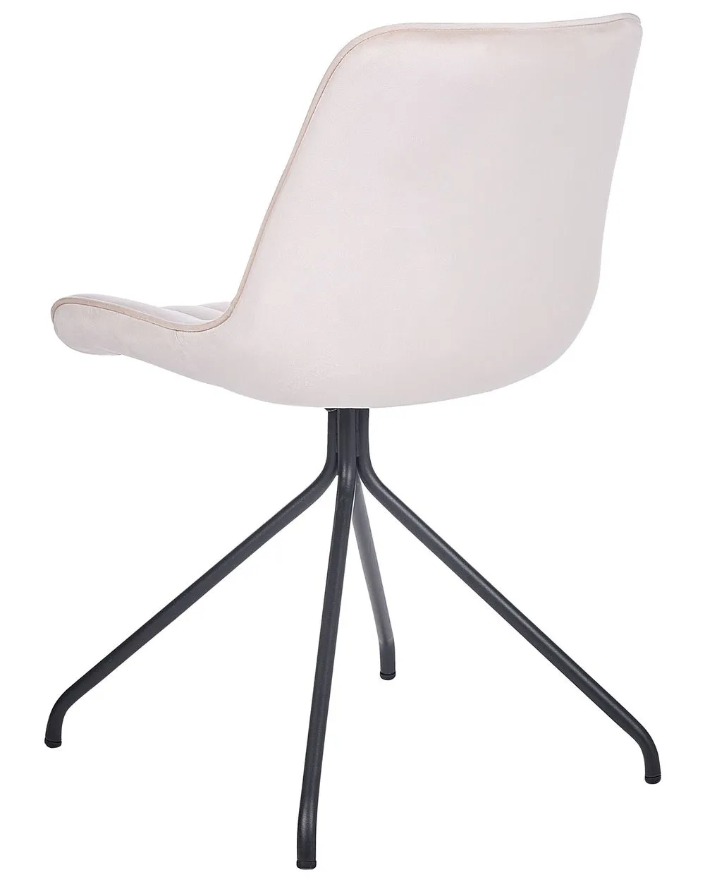 Set di 2 sedie da pranzo NAVASOTA Velluto Beige