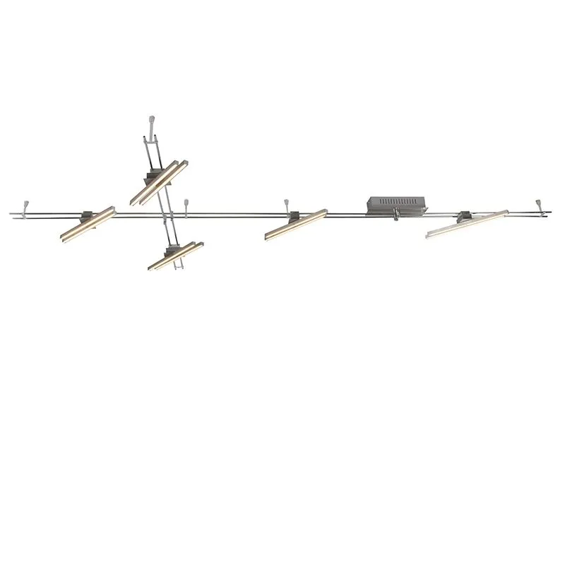 Sistema di cavi JUMBLE 5 a LED acciaio