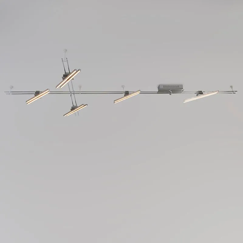Sistema di cavi JUMBLE 5 a LED acciaio
