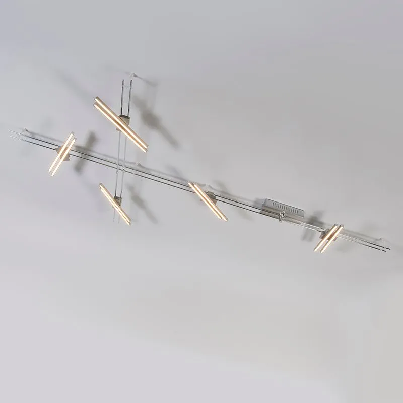 Sistema di cavi JUMBLE 5 a LED acciaio