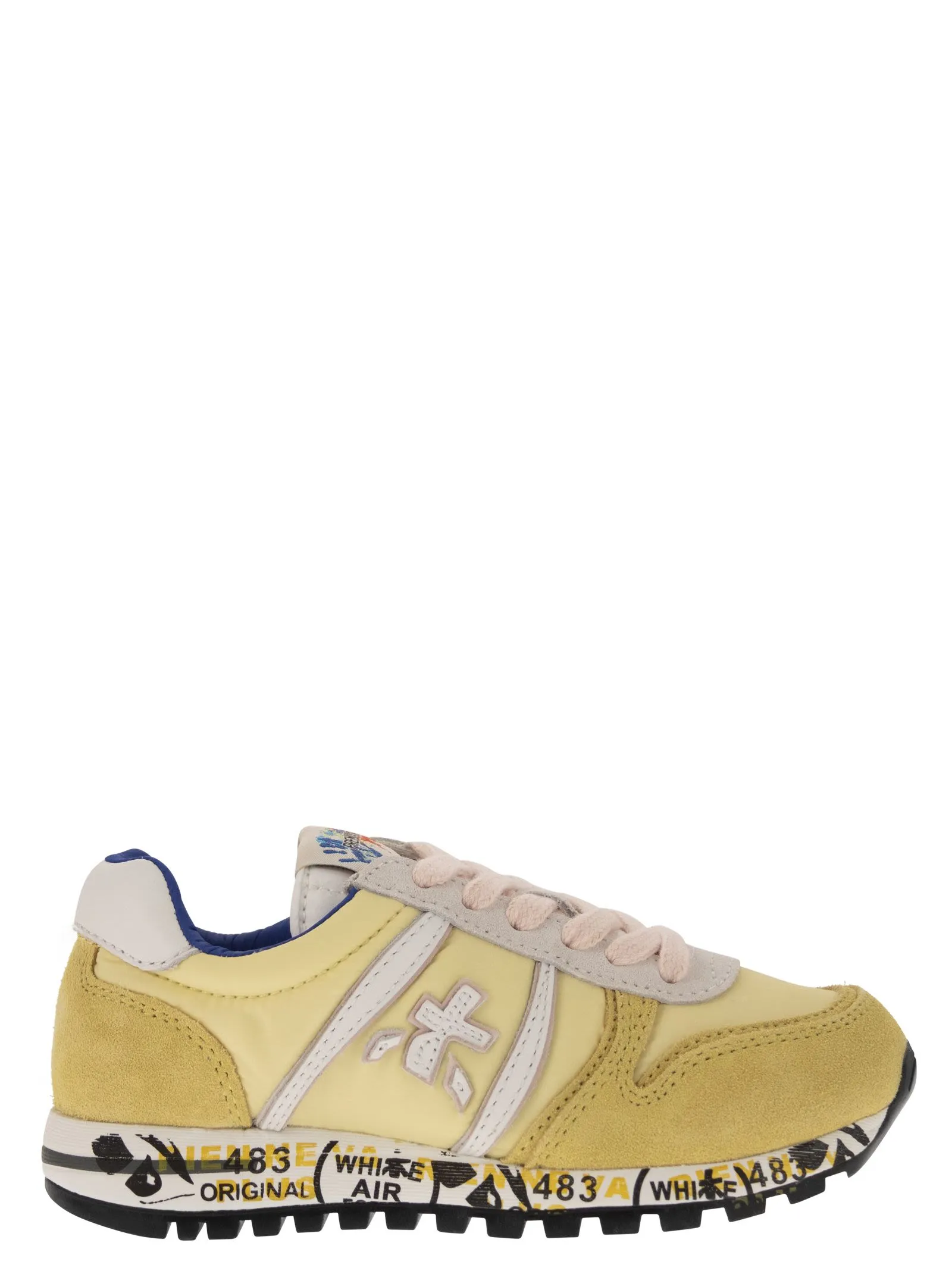 SKY – Sneakers in camoscio e nylon