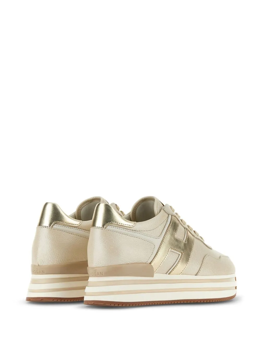 Sneakers H483 con plateau