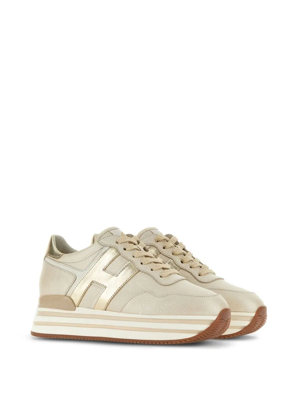 Sneakers H483 con plateau