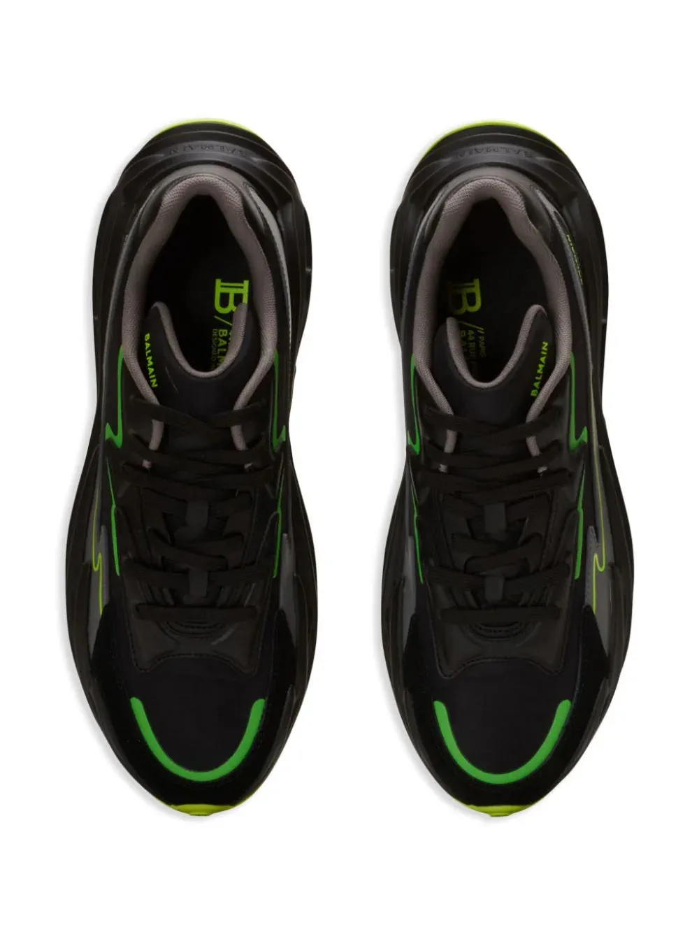 Sneakers run-row in pelle e nylon
