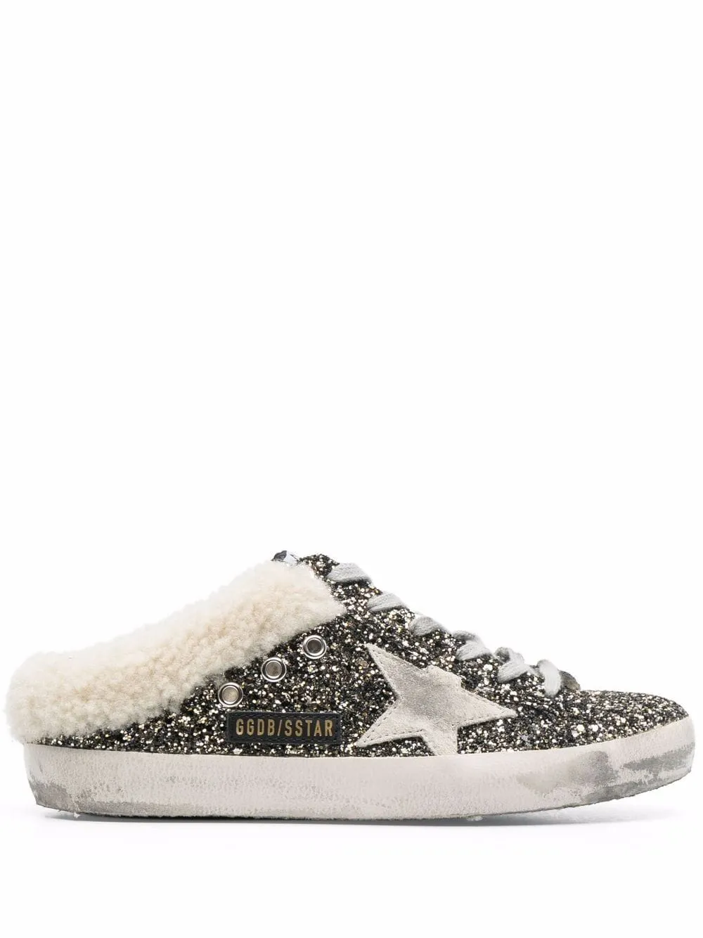 sneakers super-star glitterata