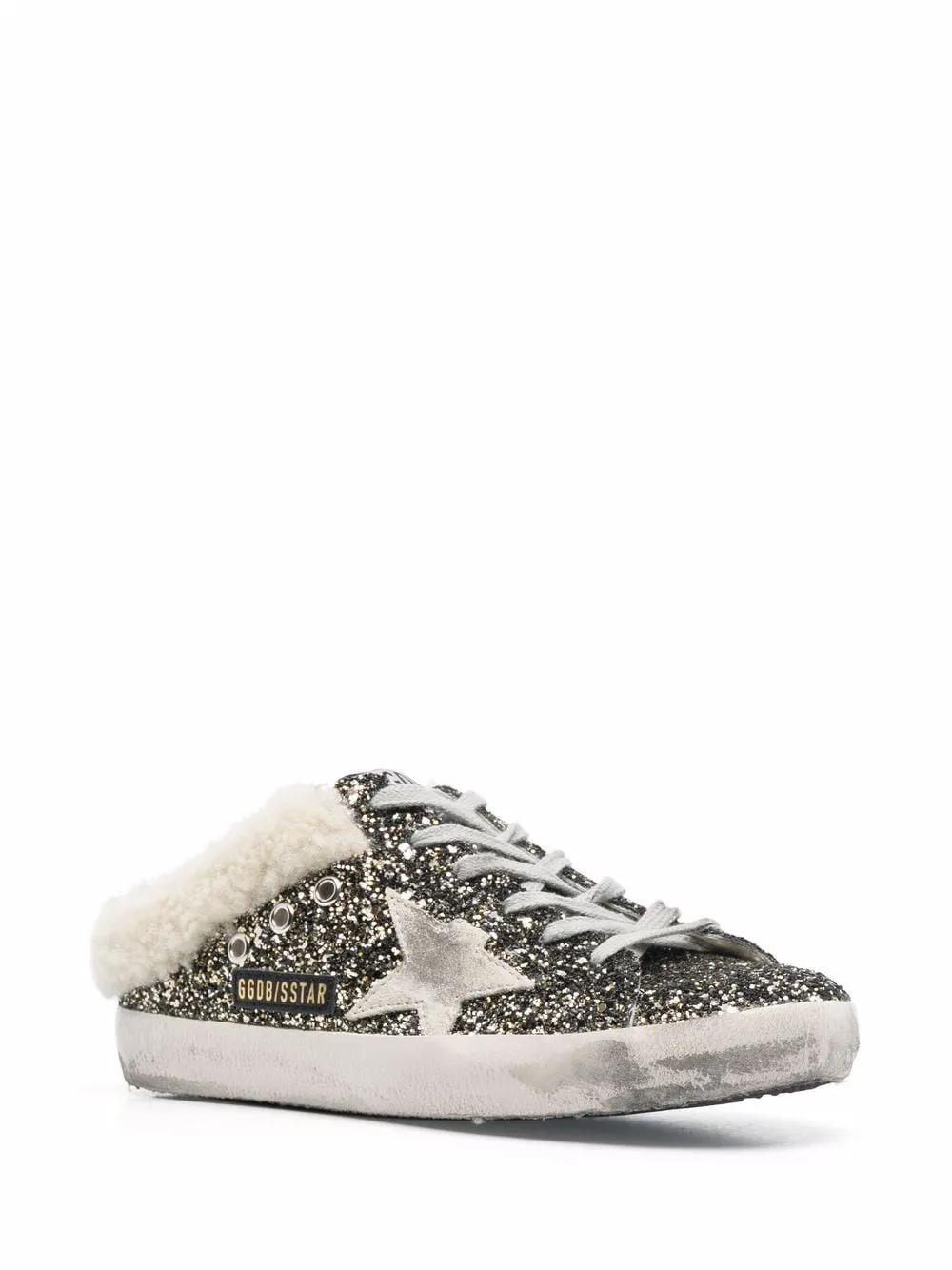 sneakers super-star glitterata