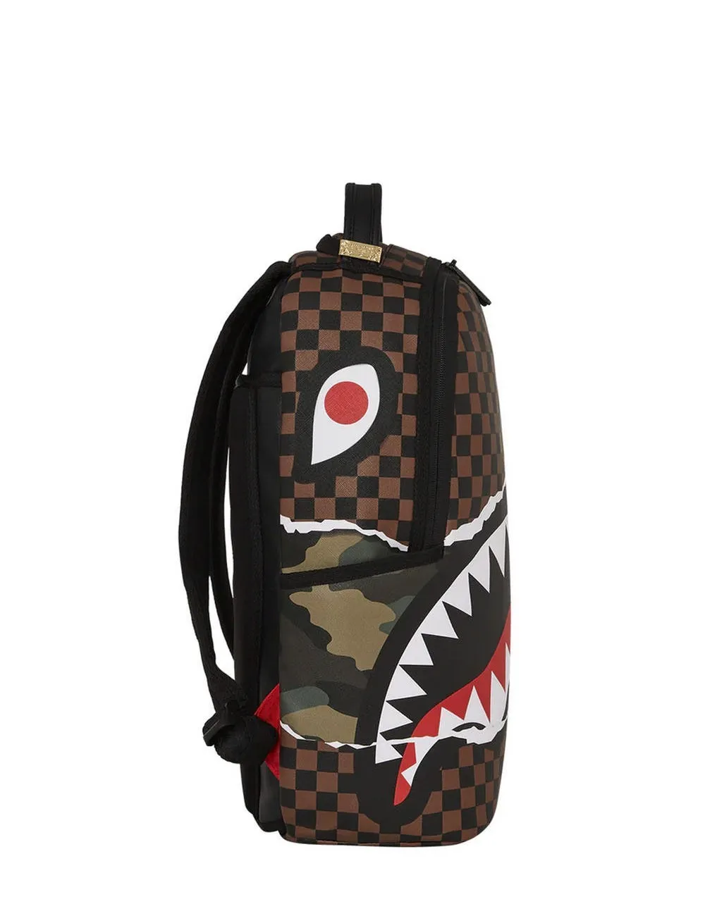 Sprayground     ZAINO TEAR IT UP CAMO BACKPACK Marrone