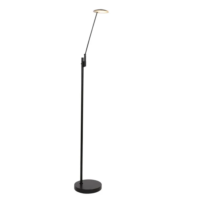 Steinhauer Daphne Lampada da terra LED Nero, 1-Luce