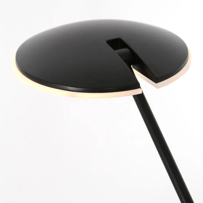 Steinhauer Daphne Lampada da terra LED Nero, 1-Luce
