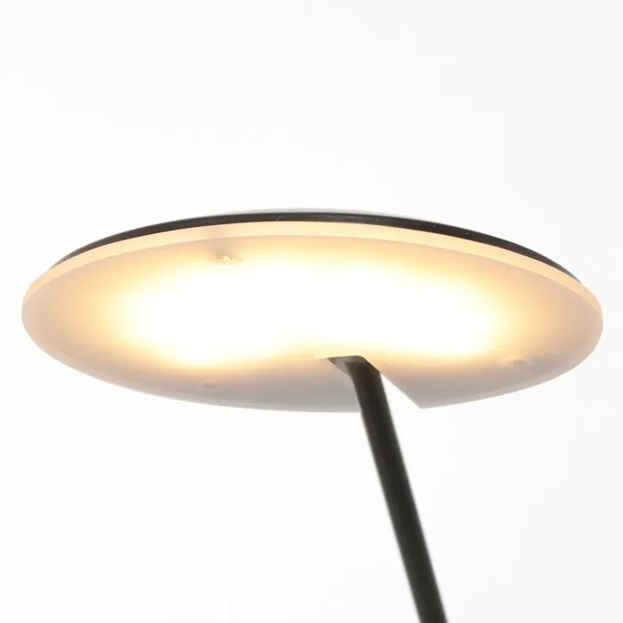 Steinhauer Daphne Lampada da terra LED Nero, 1-Luce