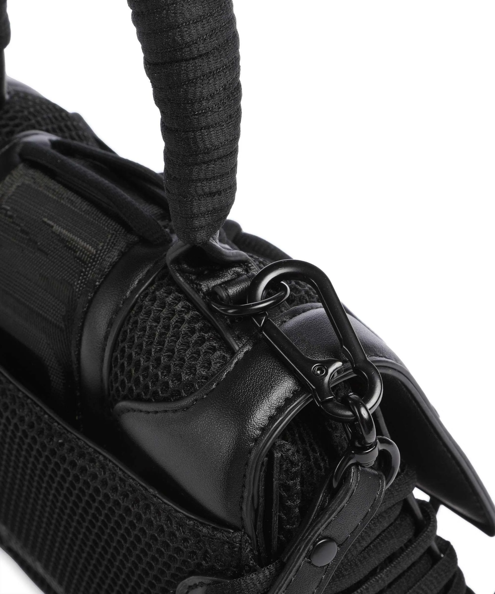  Steve Madden BDIEGO Borsa a mano pelle sintetica, poliestere riciclato nero  