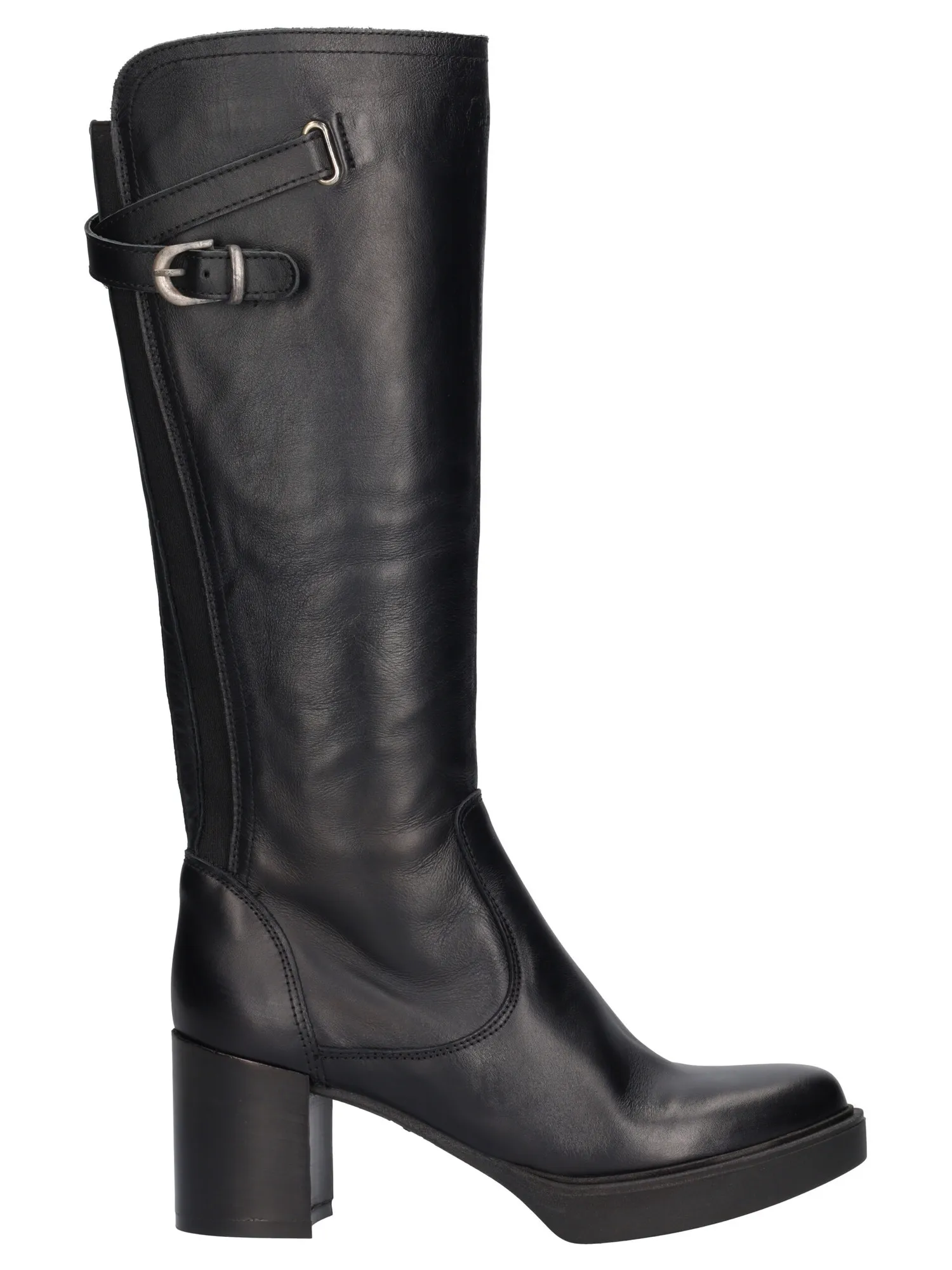 Stivale tacco largo Liviana da donna nero