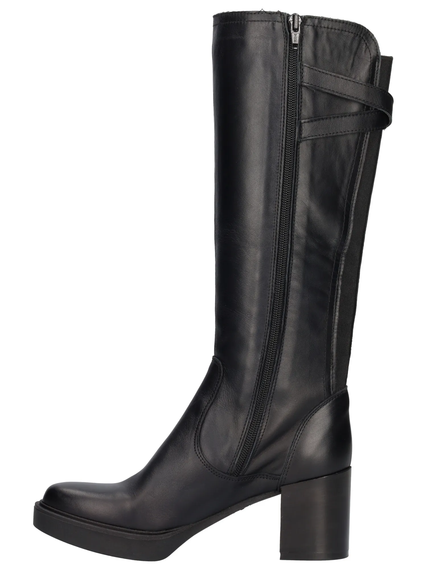 Stivale tacco largo Liviana da donna nero