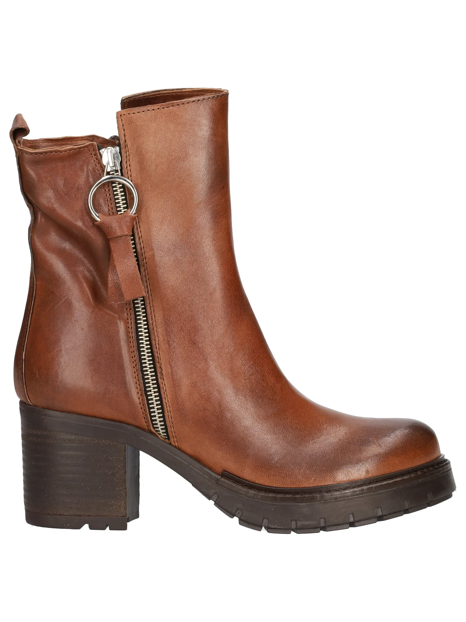 Stivaletto tacco largo Liviana da donna marrone