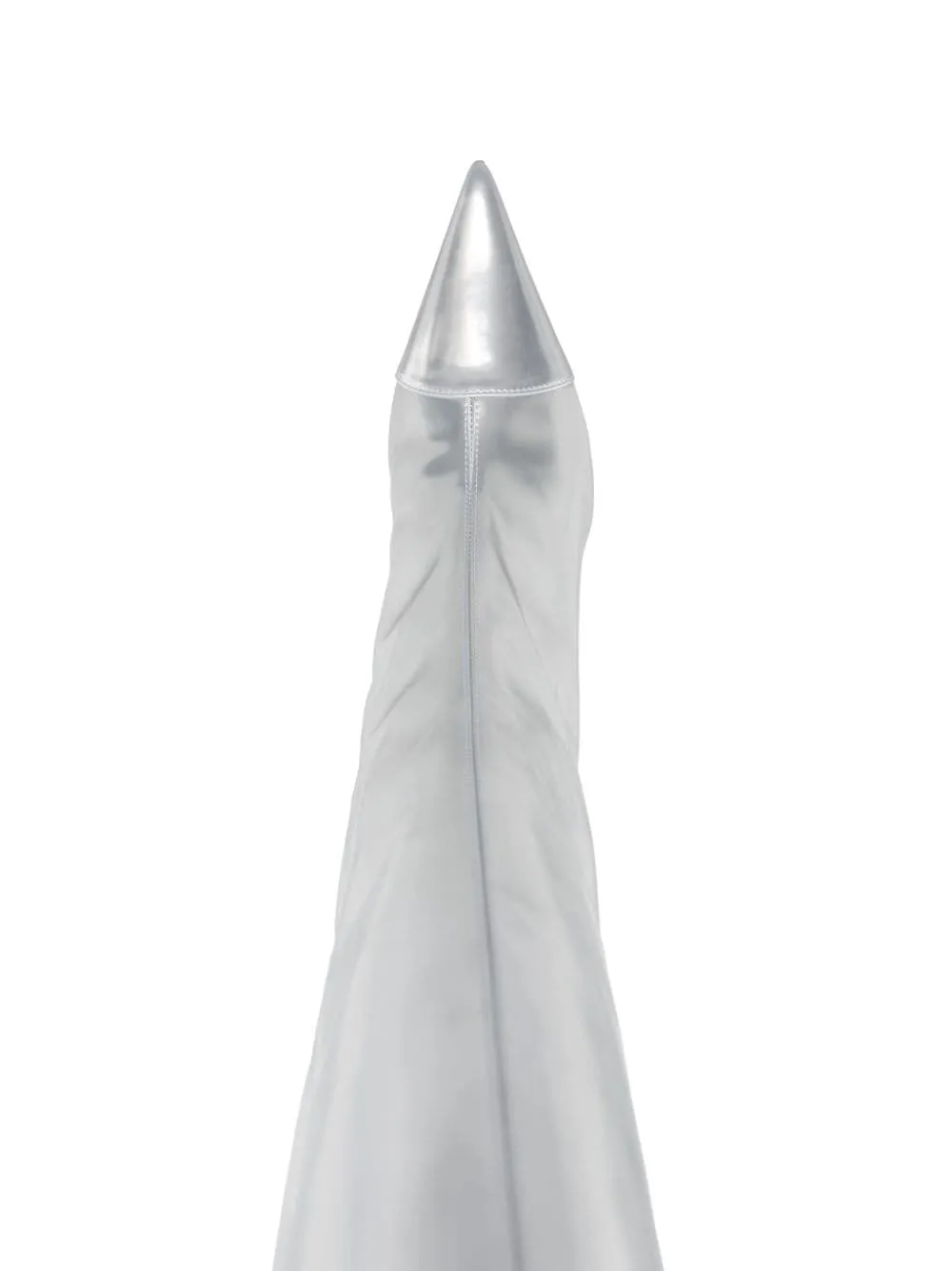 Stivali al ginocchio 90mm in argento - donna