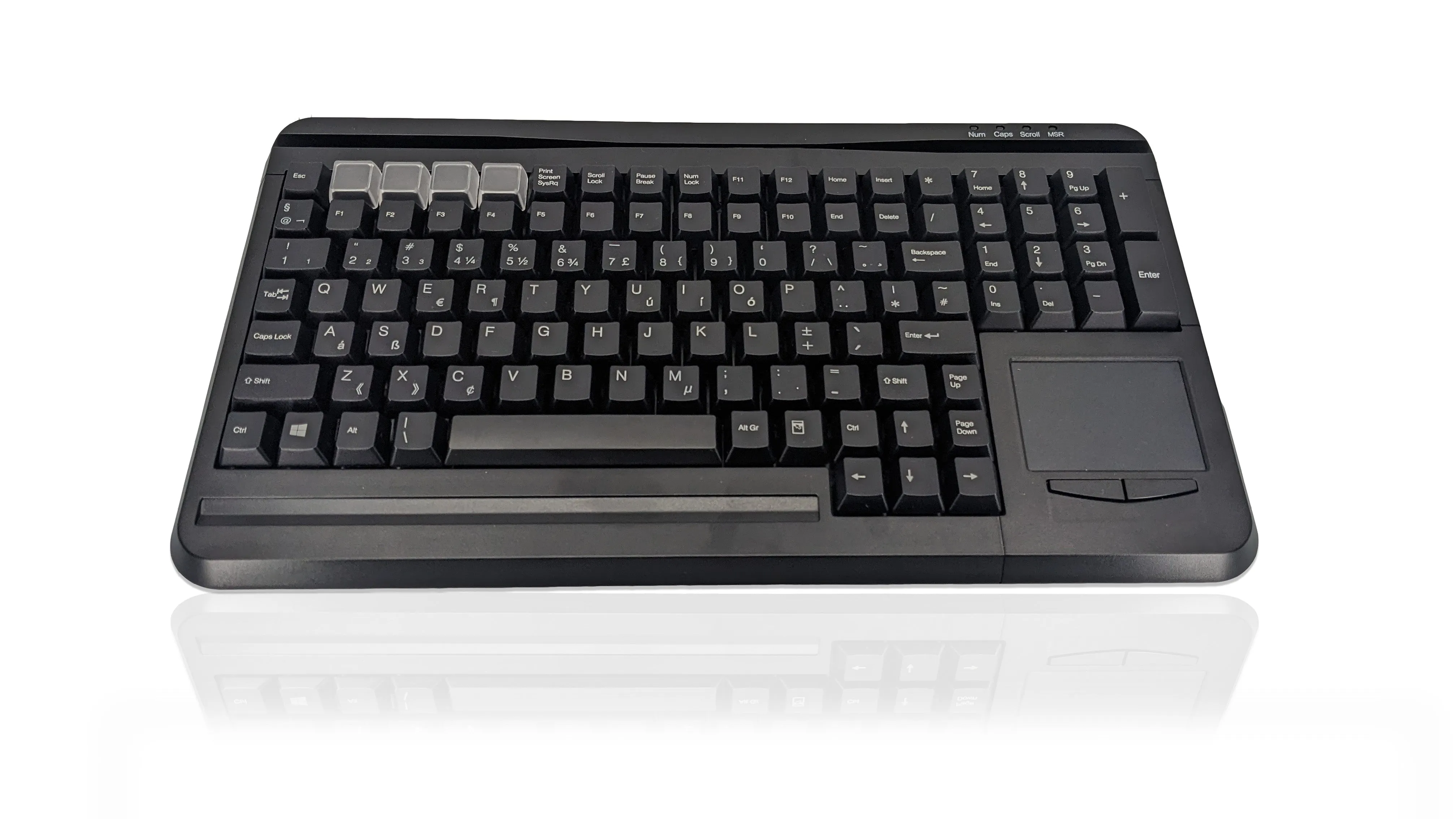 Tastiera Nero Cablato USB Ceratech, QWERTZ Standard