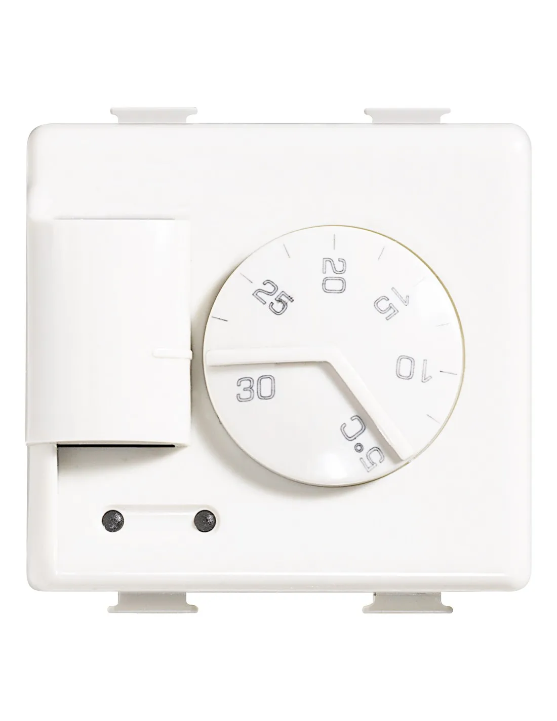 Termostato Bticino Matix AM5711 per riscaldamento e condizionamento, Bianco, 1 Modulo, 230V AC, MADE IN ITALY