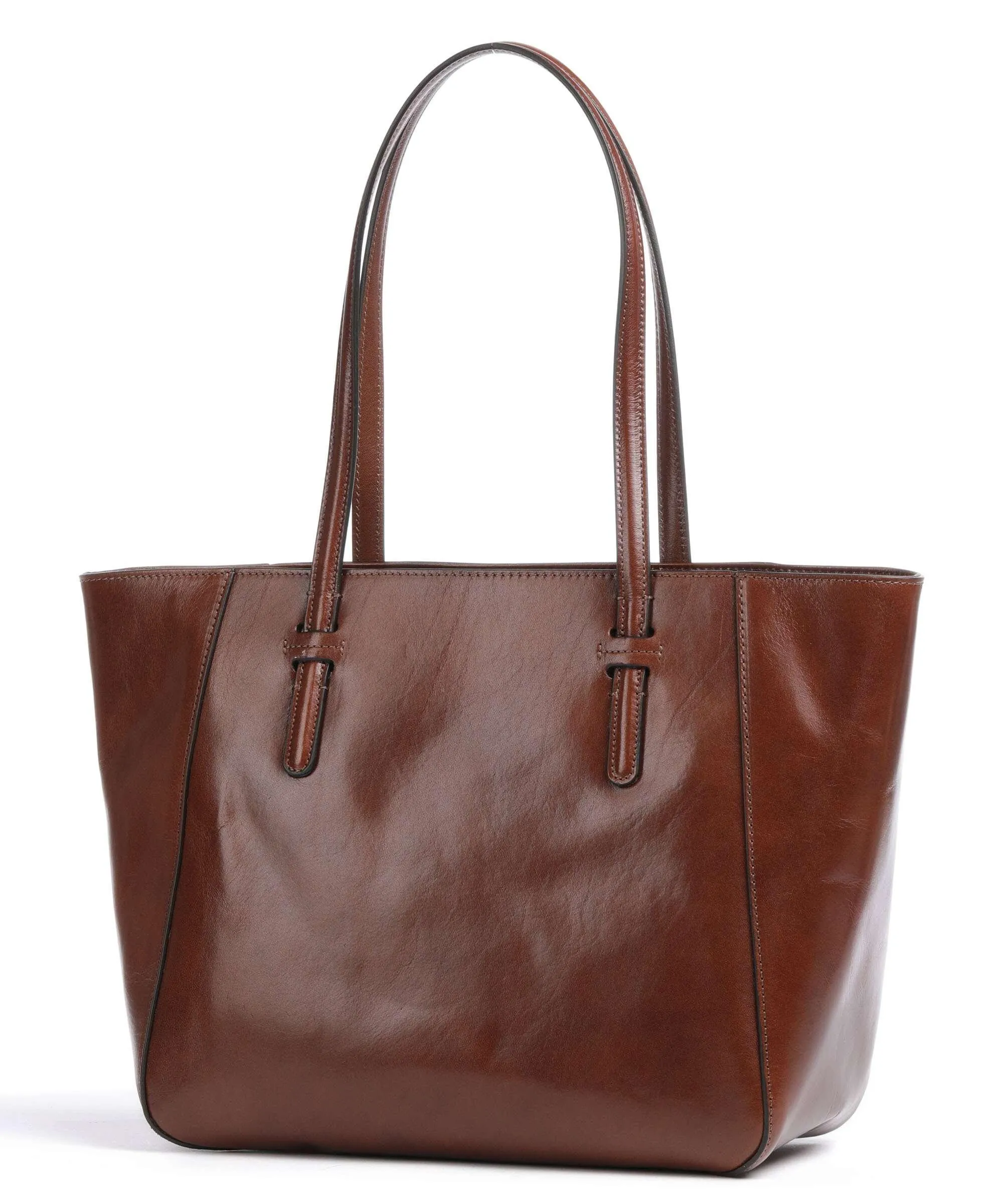  The Bridge Diana Borsa shopper pelle di vacchetta finemente grana marrone  