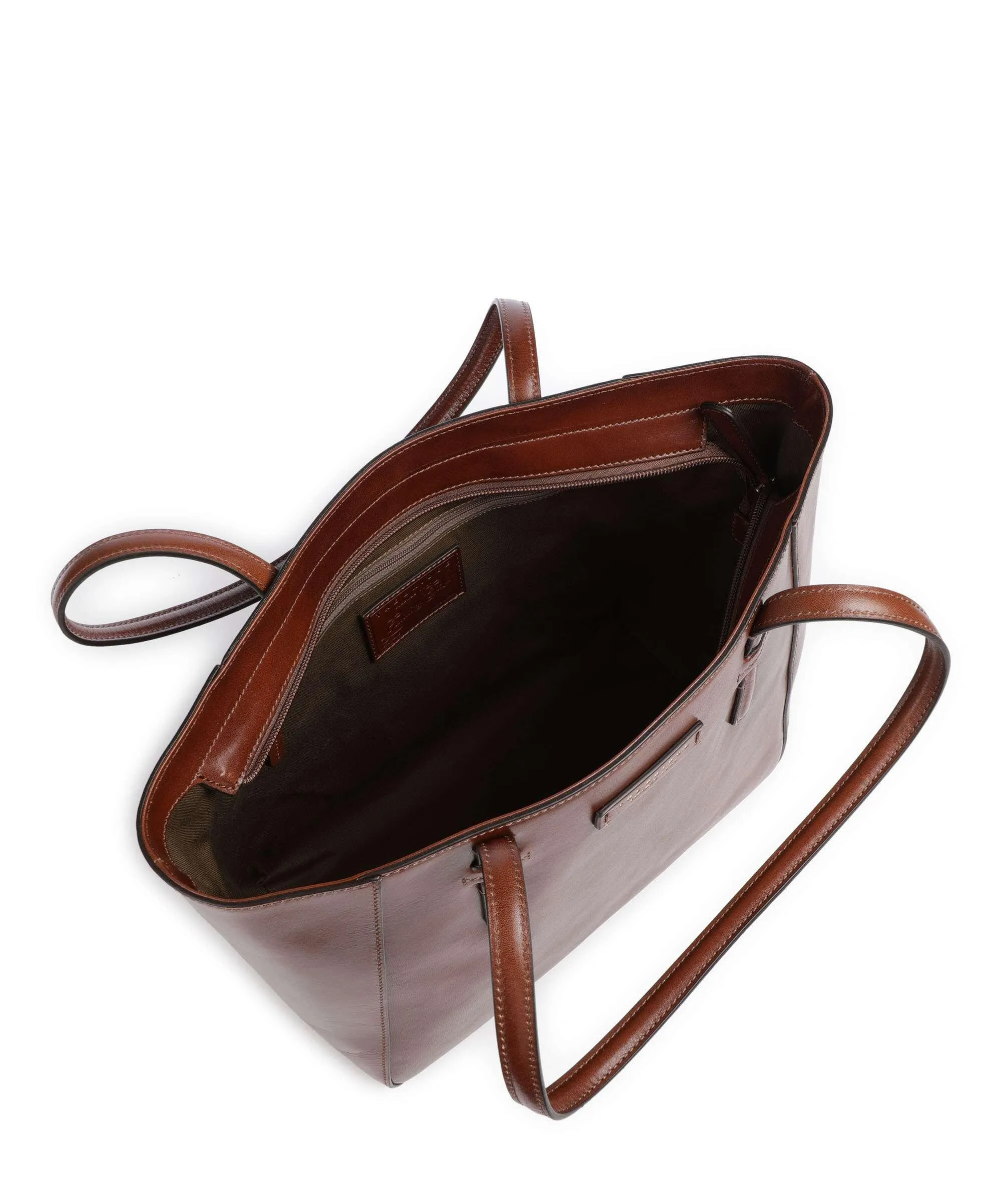  The Bridge Diana Borsa shopper pelle di vacchetta finemente grana marrone  