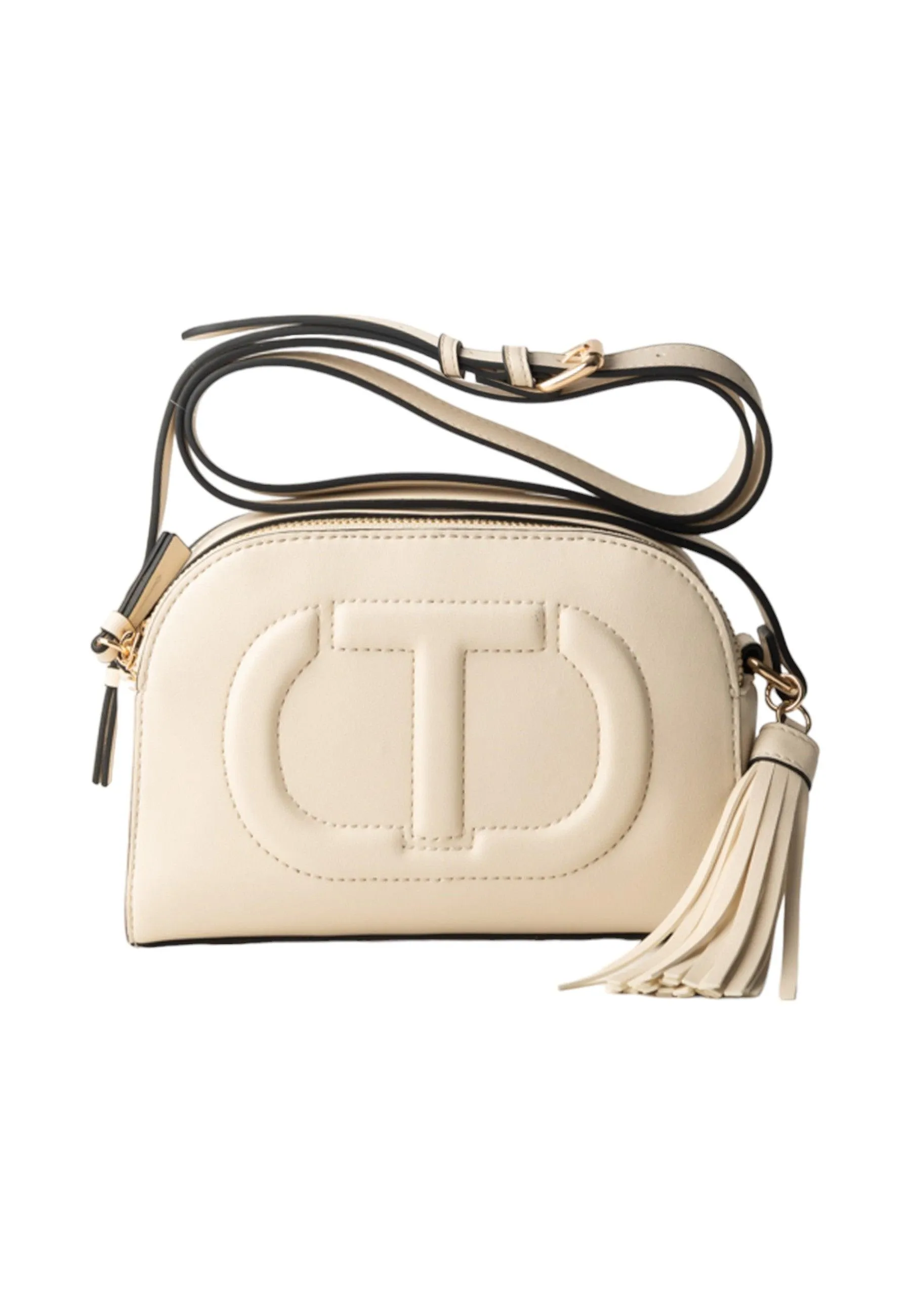 TWINSET Borsa Tracolla Donna Parchment Beige 241TB8024