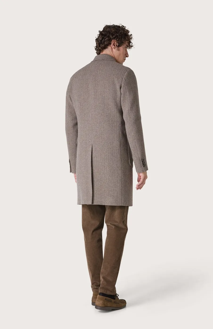 Uomo Seventy Venezia  | Cappotto Doppiopetto Con Resca