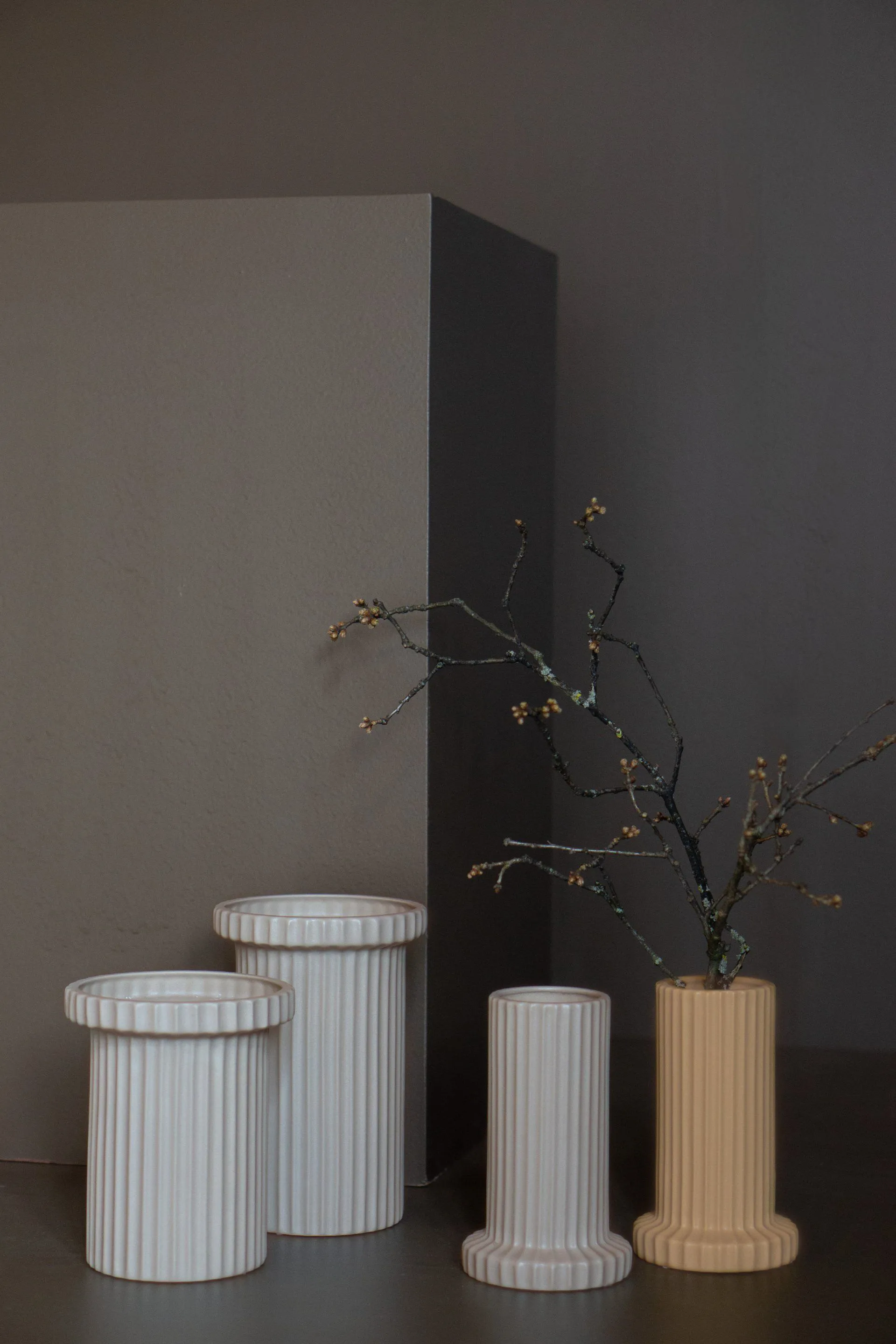 Vaso Stripe 18 cm.jn{font-size:18px}Sandy mole