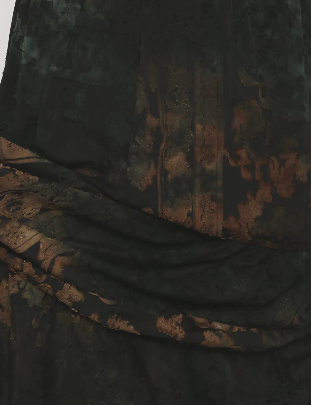 Vestito Desigual lungo verde