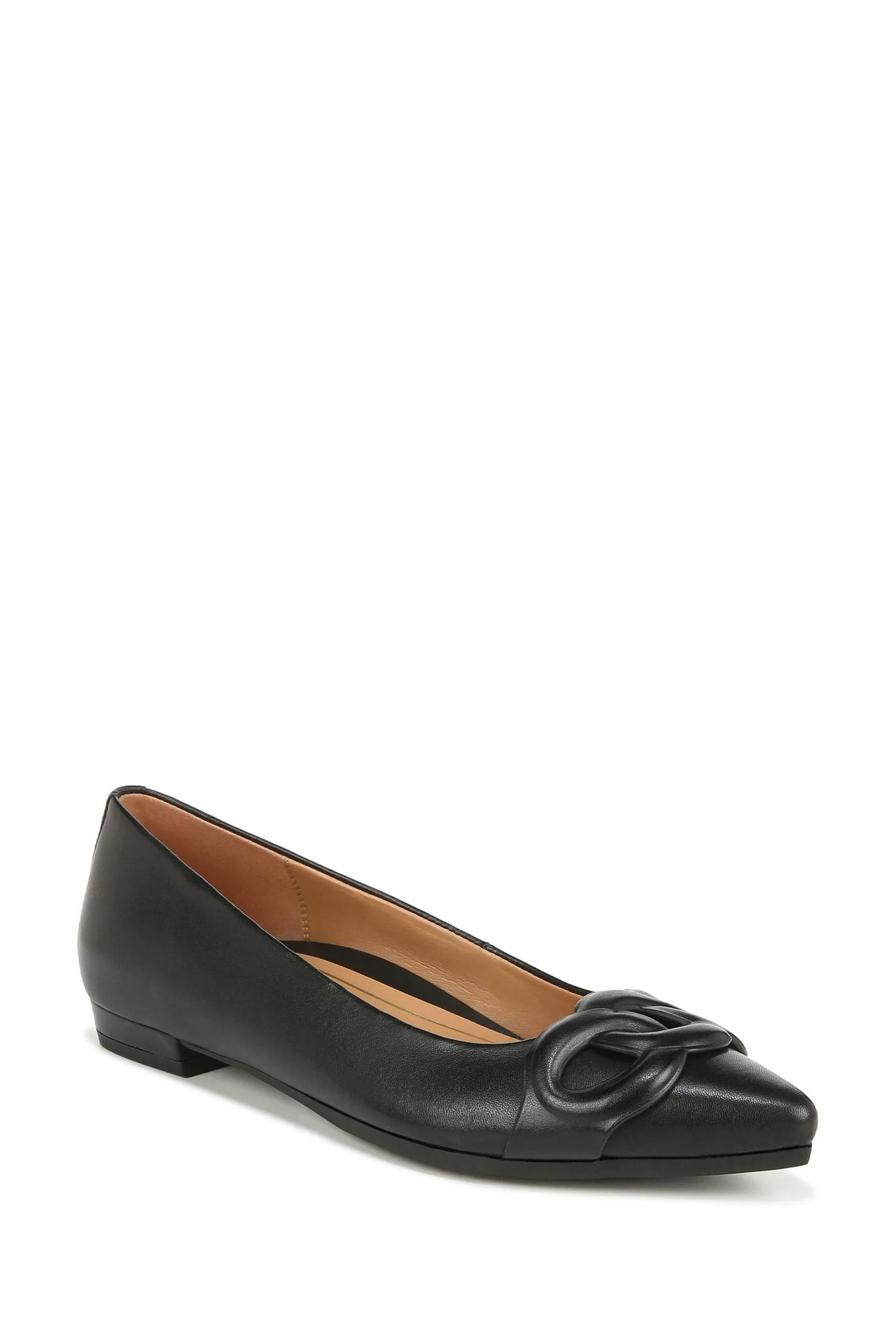 Vionic - Arielle - Nero in pelle - Ballerine