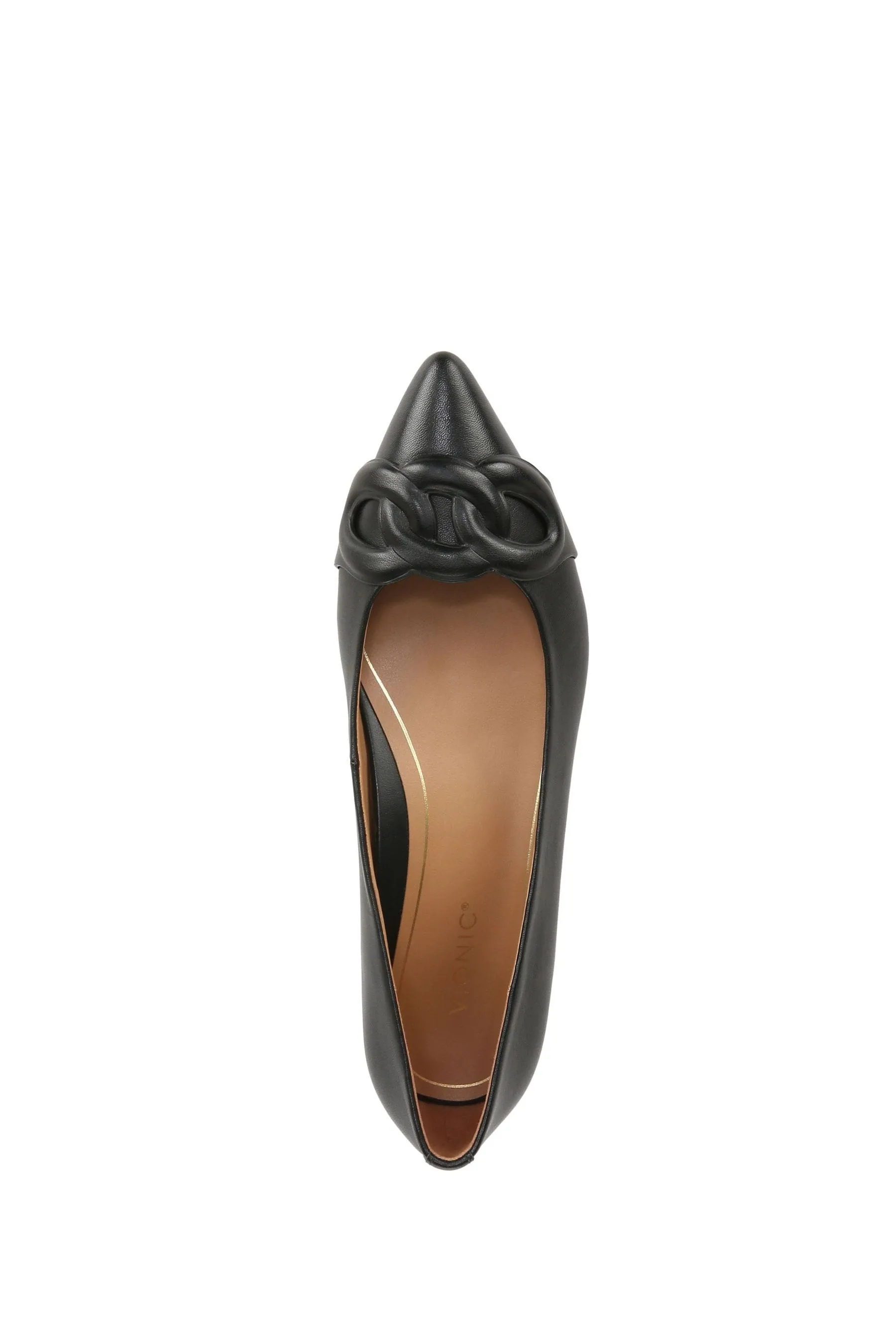 Vionic - Arielle - Nero in pelle - Ballerine