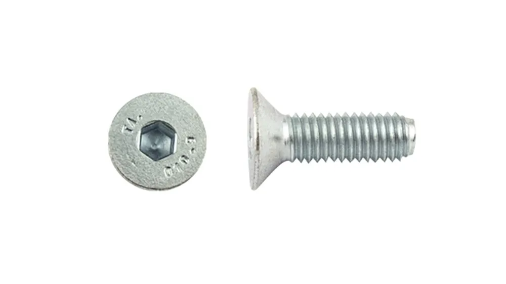 Vite per ferro zincata tps cava ES3 DIN7991 5x20 mm confez. 12 pz