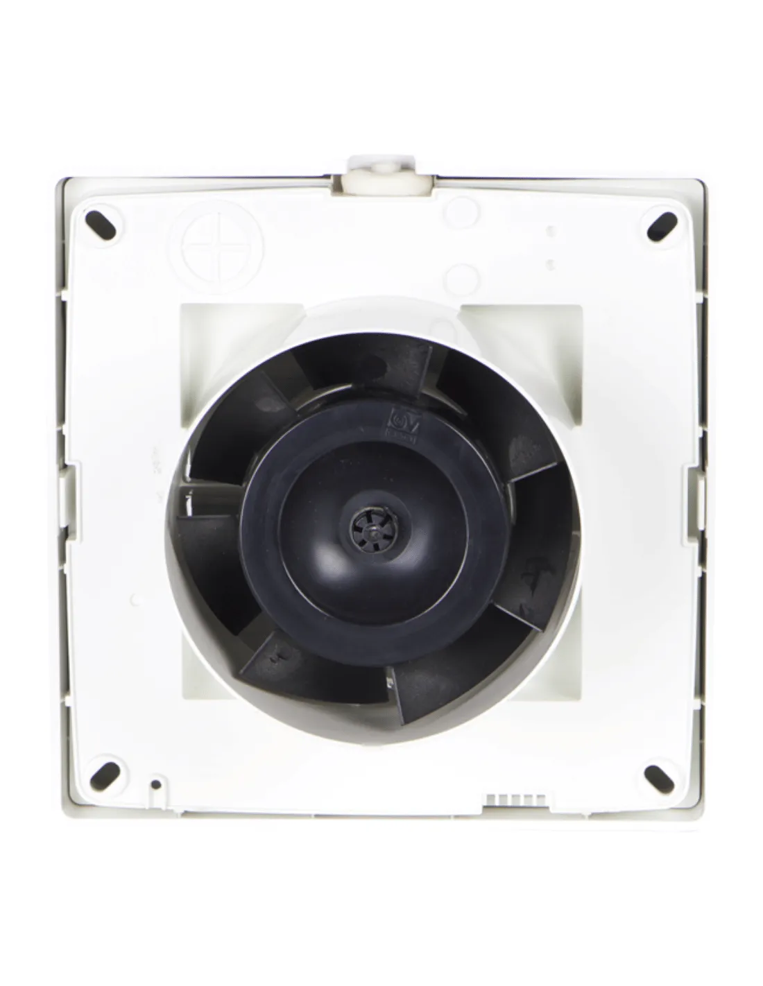 Vortice 11421 Aspiratore Elicoidale 150 mm da muro, 335 m3/h, Bianco, Apertura e chiusura alette automatica, MADE IN ITALY