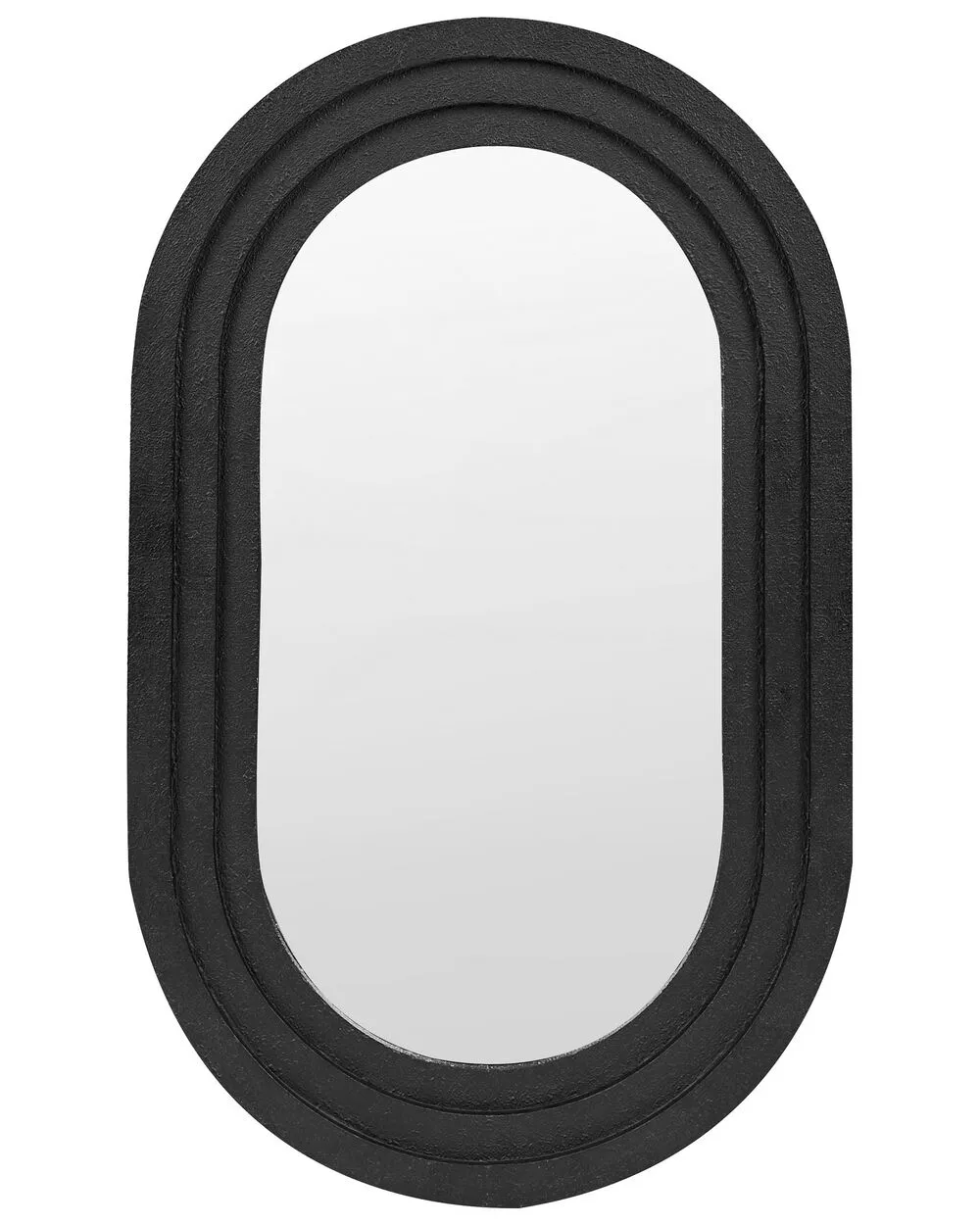 Wall Mirror MASSILLY 43 cm 69 cm Black